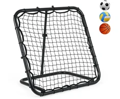 Koduva Sulankstomas futbolo atmušėjas, reguliuojamas, metalinis rėmas, juodas, 84 x 52 x 77-85 cm