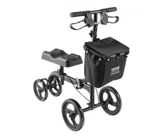 VEVOR Sulankstomas kelio paspirtukas HFK-9270, anglinis plienas, juodas, 91 x 43 x 104 cm