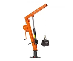Koduva Sunkvežimio kranas VEVOR HZ-04, 907,2kg, rankinė gervė, 360° pasukama teleskopinė strėlė