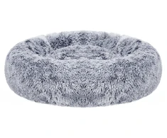 Songmics Šuns guolis, minkštai paminkštintas, pilkas, pliušas su PP užpildu, 80 x 20 cm