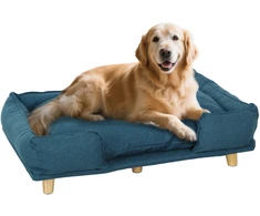 Aosom Šuns sofa-lova, tamsiai mėlyna, 96 x 66 x 24 cm