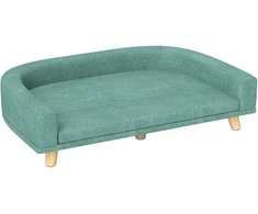 Koduva Šunų sofa-lova, žalia, 98 x 67 x 25 cm