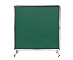 Koduva Suvirinimo užuolaida su rėmu VEVOR XU-2310, 180 x 180 cm, žalia