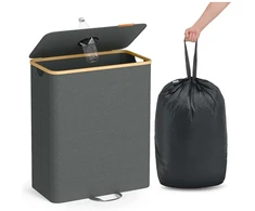 Koduva Taros butelių surinkimo konteineris, 135 l, 52,5 x 38,5 x 70,5 cm, pilkai smėlinis