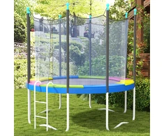 Koduva Trampolino krašto danga, vandeniui atspari, atspari plyšimui, Ø244 cm, spalvota