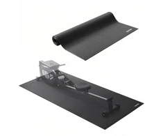 Koduva Treniruoklių kilimėlis VEVOR, juodas, didelio tankio PVC, 198 x 92 cm, 6 mm