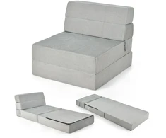 Koduva Trikartis sulankstomas sofa-lova, pilka