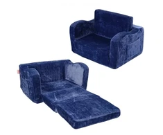 Koduva Vaikiška sofa VEVOR FL-XY-2, mėlyna, 104 x 58 x 32 cm