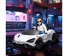 Koduva Vaikiškas elektrinis automobilis McLaren 765LT, baltas, 113 x 68 x 44 cm