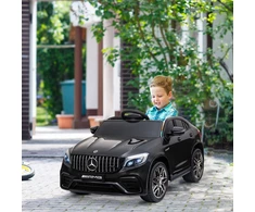 Koduva Vaikiškas elektrinis automobilis Mercedes-Benz AMG GLC63S COUPE, 12 V, juodas, 115 x 70 x 55 cm