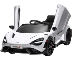 Koduva Vaikiškas elektrinis automobilis McLaren 765LT, baltas, 113 x 68 x 44 cm