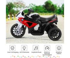 Koduva Vaikiškas elektrinis motociklas 6V raudonas spalvos