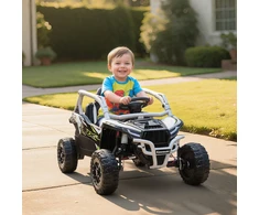 Koduva Vaikiškas elektrinis UTV KAWASAKI TERYX KRX 1000, 12 V, pilkas