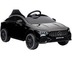 Koduva Vaikiškas elektromobilis Mercedes-benz AMG CLA 45, juodas, 110 x 61 x 45 cm