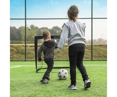 Koduva Vaikiški futbolo vartai, 2 vnt. rinkinys, 120 x 80 x 80 cm, juodi