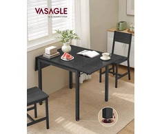 Koduva Valgomojo stalas 2–4 asmenims, sulankstomas, 78 x 120 x 76,2 cm, juodas