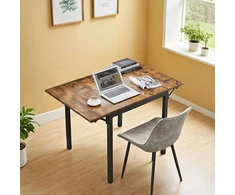 Koduva Valgomojo stalas 2–4 asmenims, sulankstomas, 120 x 78 x 76,2 cm, rudos ir juodos spalvos