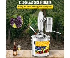 Koduva Vandens ir alkoholio distiliatorius VEVOR, nerūdijantis plienas, 50 l
