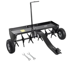 VEVOR Velkamas vejos aeratorius N1011, 102 cm, juodas