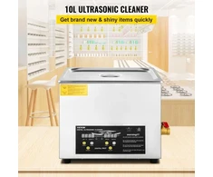 VEVOR 10 l ultragarsinis valiklis MH-040S, 400 W kaitinimas, 240 W ultragarsas