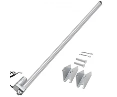 VEVOR 12 V linijinis aktuatorius, 1016 mm eiga, IP65, 3000 N, 5 mm/s, su tvirtinimo laikikliu