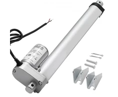 Koduva VEVOR 12 V linijinis aktuatorius, 250 mm eiga, 15 mm/s, 1000 N, IP54, su montavimo kronšteinu