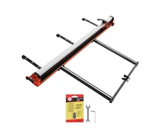 VEVOR 1800 mm rankinis plytelių pjaustytuvas su reguliuojamu bėgiu ir slankia galvute