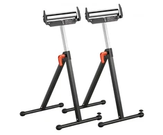 Koduva VEVOR 2 vnt. atraminiai ritininiai stovai, 113 kg, reguliuojamas aukštis 686–1092 mm