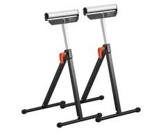 Koduva VEVOR 2 vnt. ritininiai stovai, 61 kg keliamoji galia, reguliuojamas 26,8–42,5 col. aukštis