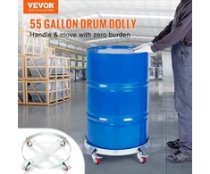 Koduva VEVOR 2 vnt. sunkiųjų statinių vežimėlis, 208,2 l, 454 kg keliamoji galia