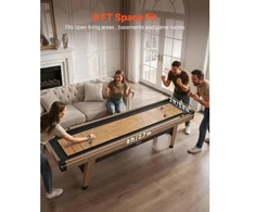 Koduva VEVOR 2,7 m shuffleboard stalas su 8 rituliais, vašku ir šepetėliu