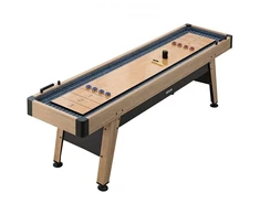 Koduva VEVOR 2,7 m shuffleboard stalas su 8 rituliais, vašku ir šepetėliu