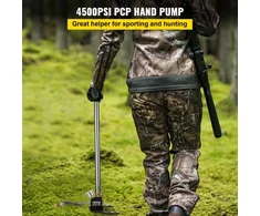 Koduva VEVOR 3 pakopų aukšto slėgio rankinė pompa, 0–30 MPa, 63 cm, nerūdijantis plienas 301