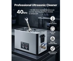 VEVOR 30L ultragarsinis valiklis, TH-100ATP, nerūdijančio plieno, 480 W