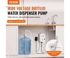 VEVOR 3,8 l vandens dozatoriaus siurblys 40 psi kavos aparatui, automatinis slėgis