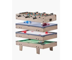 Koduva VEVOR 4-in-1 žaidimų stalas, 32 col. oro ritulio stalas, MDF, 90 x 53,5 x 14,5 cm