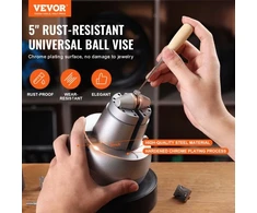VEVOR 5" graviravimo rutulinis spaustukas, 360° pasukamas, 35 priedai