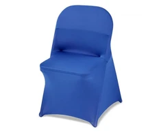 Koduva VEVOR 50 vnt. mėlyni kėdžių užvalkalai, tamprūs poliesterio ir spandekso, iki 17,72 x 18,11 x 30,31 col.