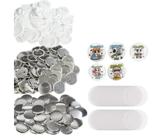 VEVOR 500 rinkinių 58 mm prisegamiems mygtukams skirtos dalys