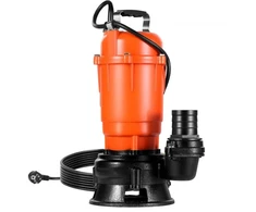 Koduva VEVOR 550 W panardinamas dumblo siurblys, 18000 l/h, ketaus, 2 col. išleidimas, 10 m kėlimo aukštis