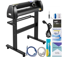 Koduva VEVOR 870 mm vinilo pjovimo ploteris su SignCut programine įranga Windows