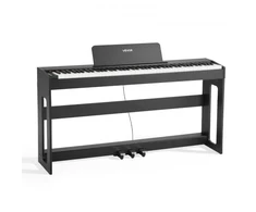 VEVOR 88 klavišų pasvertas skaitmeninis pianinas, juodas