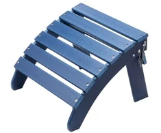 VEVOR Adirondack sulankstomas pakojis, mėlynas, HDPE, 18,7 x 18,9 x 13,8 col.