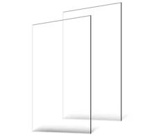 Koduva VEVOR akrilo plokštės, 2 vnt., 24 x 48 col., 1/8 col. (3 mm), skaidrios