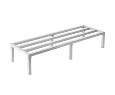 Koduva VEVOR aliuminio dunnage stelažas, 60 x 20 col. komercinis maisto grindų stelažas