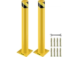 VEVOR Apsauginis stulpelis, 91 cm, 11,4 cm skersmens, plieno
