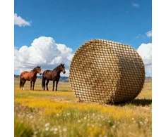 VEVOR Apvalaus šieno rulono tinklas, 1,5 x 1,5 x 1,5 m, 42 x 42 mm akutės