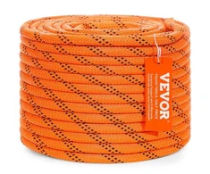 Koduva VEVOR arboristo laipiojimo virvė, dvigubas poliesterio pynimas, 9,5 mm x 36,6 m, 48 gijų