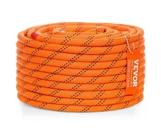 VEVOR Arboristų medžių laipiojimo virvė, dvigubo pynimo poliesteris, 1/2"/1,3 cm x 120'/36,6 m, 48 vijų