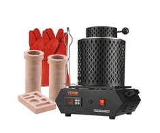 Koduva VEVOR aukso lydymo krosnis, 1350 W, iki 1150 °C, skaitmeninė elektrinė